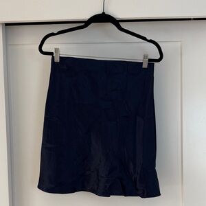 Babaton Deep Blue Skirt